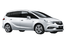 Van Rental Gosport - Vauxhall Zafira 7-Seater - Minibus hire Gosport